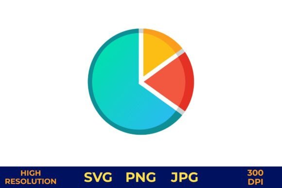 3D Pie Chart with Vibrant Color Segments – A Visual Tool for Smart Data Communication