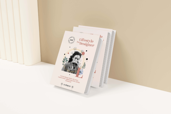 Elegant 3D Book Mockup for Refined Editorial Design