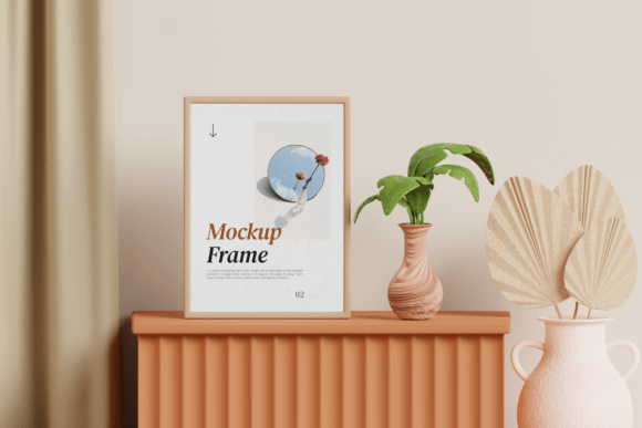 Frame Photo Minimal 3D Mockup: A Smart Visual Tool for Designers and Brands