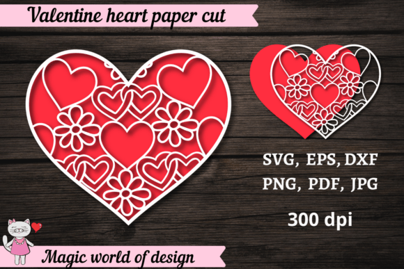 Heart 3D Layered SVG, Cut File 2 Layers: A Practical Design Resource for Makers and Creators