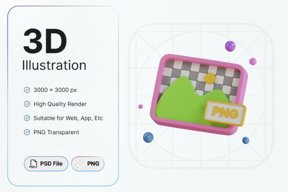 PNG Format 3D Icons: Practical Uses and Real-World Applications
