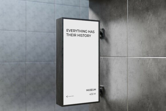 Store Sign Board 3D Mockup: A Professional Tool for High-End Brand Presentation