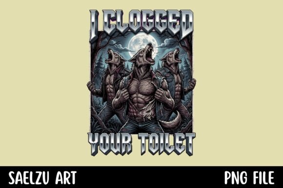 Werewolf Design That Clogs Toilets and Kills Boring Brands